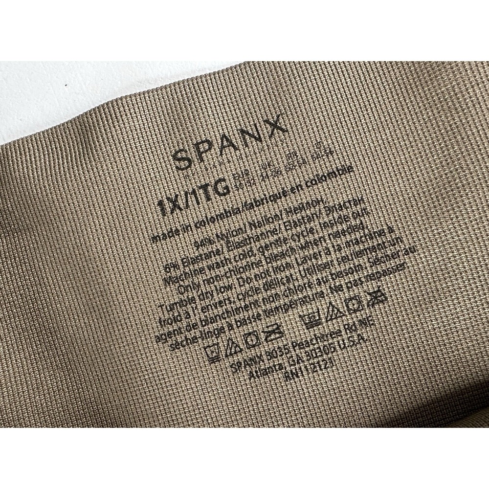 Spanx Leggings‎ Women's 1X Brown Camo Look At Me Now Seamless Shaping - Picture 13 of 13